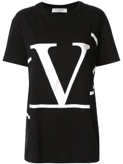 Valentino Go Logo T-shirt - Black