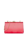 Miu Miu 'miu Solitaire' Clutch Mit Pailletten In Red