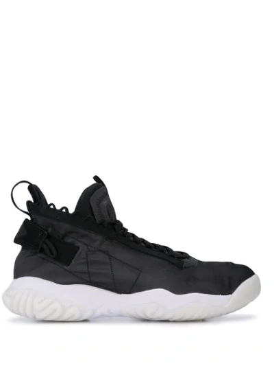 Nike Jordan Proto-react Hi-top Sneakers In Black