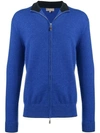 N•peal N.peal Zipped Sweatshirt - Blue