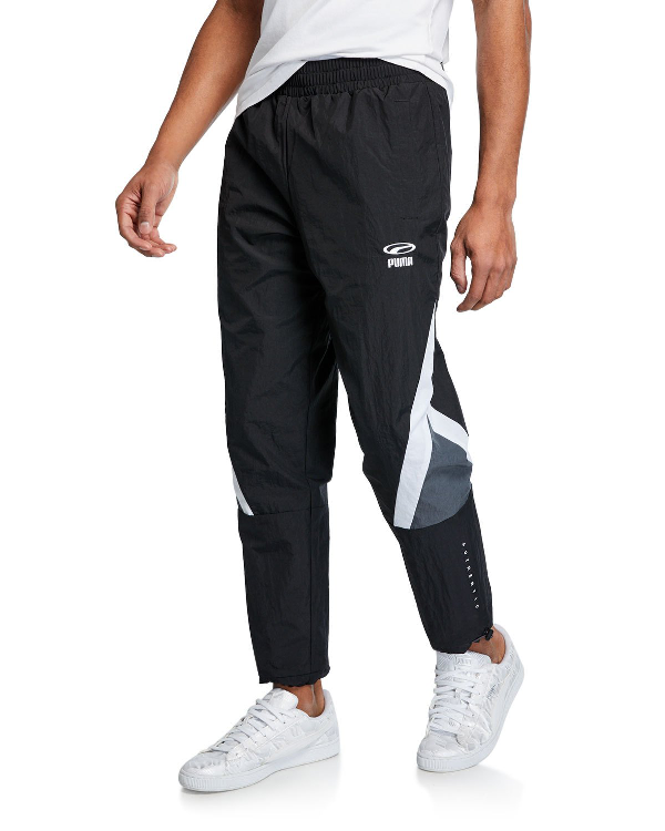 puma nylon track pants