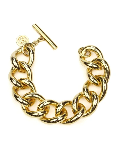 Ben-amun Curb-link Chain Bracelet In Yellow Gold