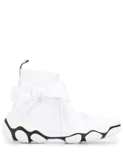 Red Valentino Glam Run Sneakers In White