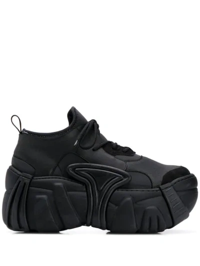 Swear Element Sneakers In Black/reflective