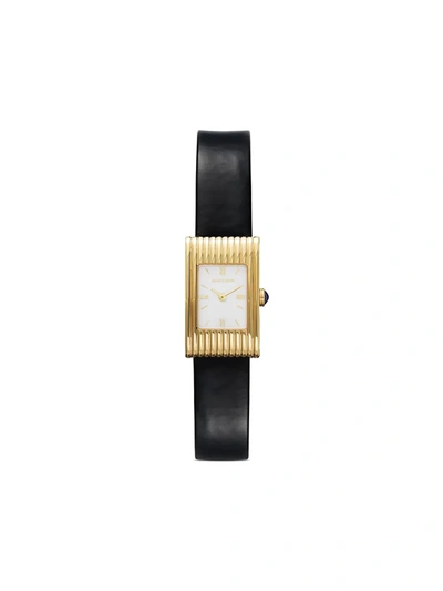 Boucheron 18kt Yellow Gold Reflet Small Watch In Yg