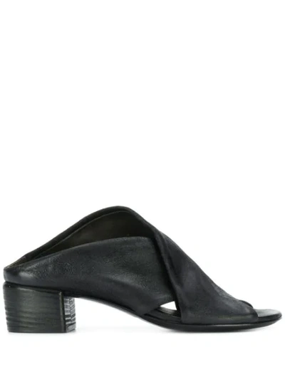 Marsèll Open-toe Mule Sandals In Black
