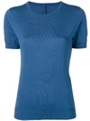 John Smedley Jersey T-shirt - Blue