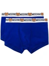 Moschino Set Aus Zwei Slips - Blau In Blue