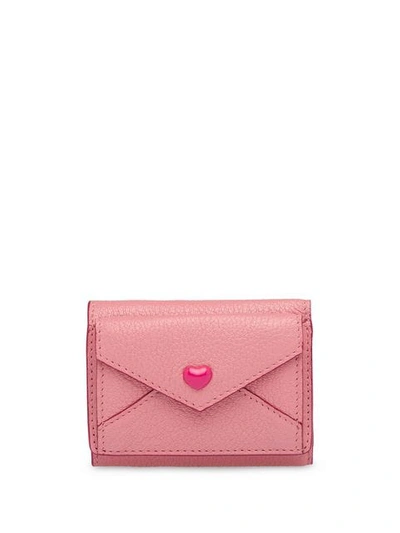Miu Miu Madras Love Wallet - Pink
