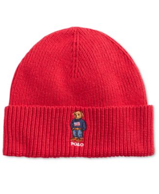 polo bear cuffed hat