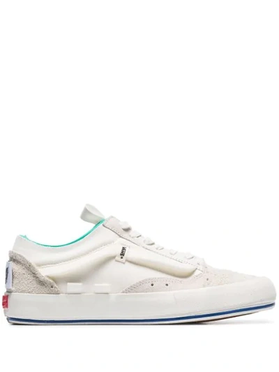 Vans White Old Skool Rework Suede Low-top Sneakers