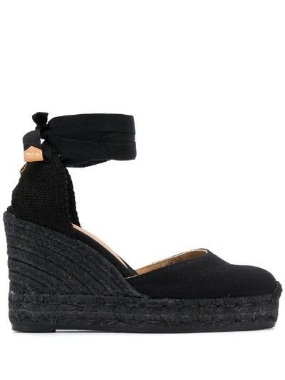 Castaã±er Castañer Carina Espadrille Pumps - Black