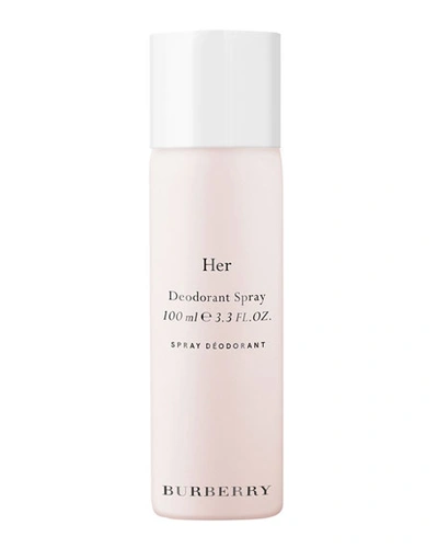 Burberry Her Limited Edition Deodorant, 3.3 Oz./ 100 ml