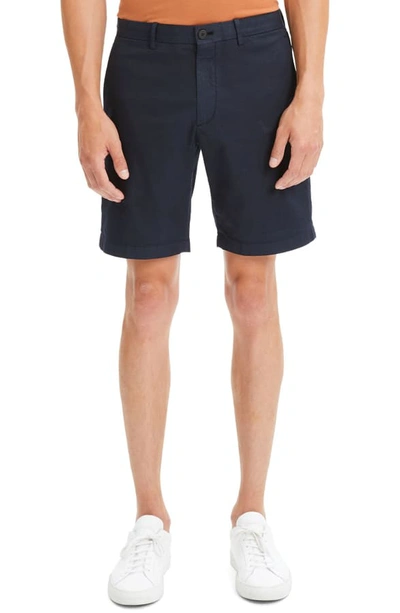 Theory Men's Zaine Eco-patton Slim-fit Shorts In Eclipse