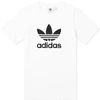 Adidas Originals Trefoil Short Sleeve Tee In White