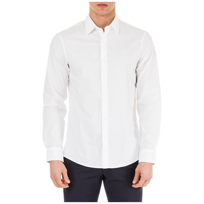 Michael Kors Button-down Fitted Shirt In White