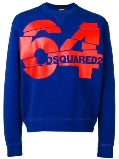 Dsquared2 Men's Sweatshirt Sweat  64 In Purple