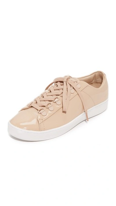 Dkny Brayden D Ring Classic Court Sneakers In Nude | ModeSens