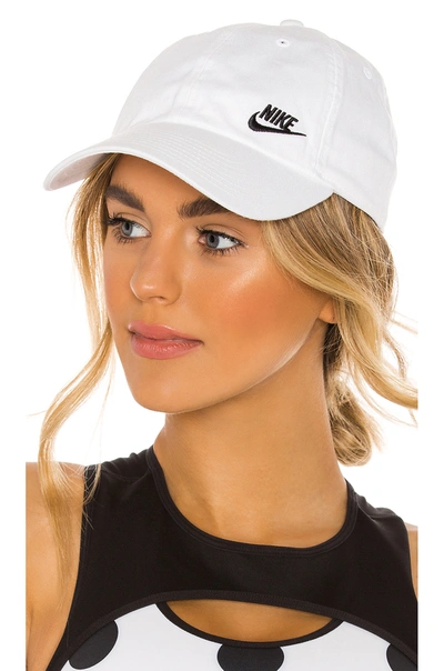 Nike Nsw H86 Cap Futura Classic Hat In White & Black | ModeSens