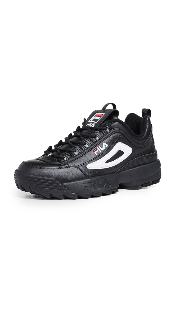 Fila Men's Disruptor Ii Casual Athletic Sneakers From Finish Line In Black  | ModeSens