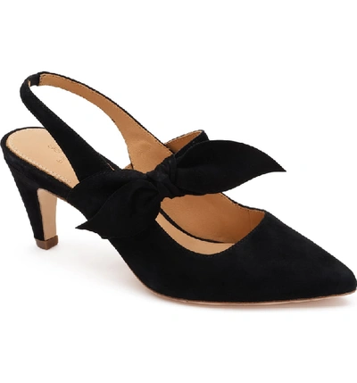 Bill Blass Billie Bow Quarter Strap Pump In Black