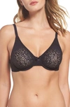 Wacoal Halo Lace Underwire Convertible Bra In Pale Banana