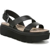 Sam Edelman Rasheed Slingback Platform Sandal In Black Leather