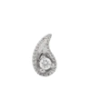 Maria Tash 14ct Diamond Paisley Single Threaded Stud Earring Right In White Gold