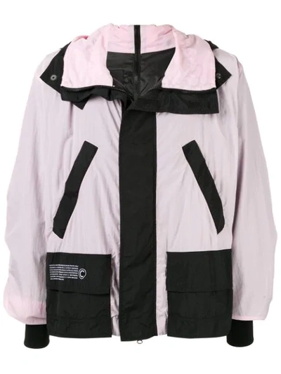 Colmar A.g.e. By Shayne Oliver Colour Block Windbreaker Jacket In Pink