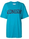 Alberta Ferretti 'wednesday' T-shirt In Azzurro