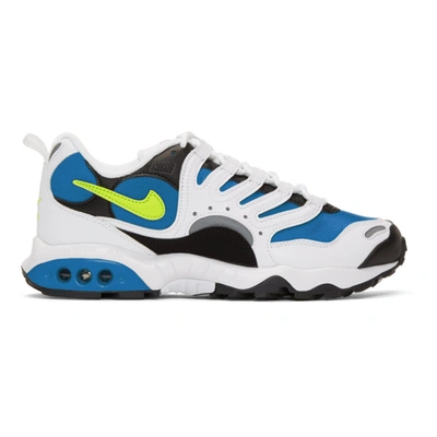 Nike Air Terra Humara '18 Faux Leather And Mesh Sneakers In Blue