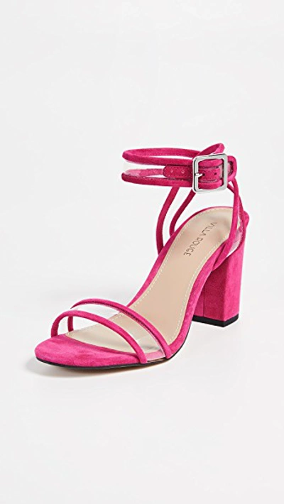 Villa Rouge Ally Sandals In Cabernet Pink