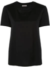Moncler Logo Tape T-shirt - Black