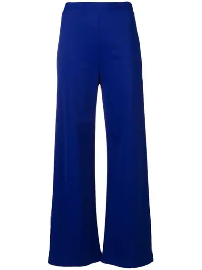 Pierantoniogaspari Elasticated Waistband Trousers In Blue