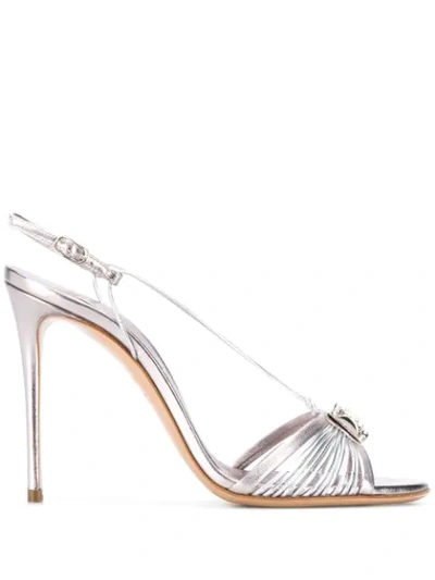 Casadei Cri Sandals In Silver