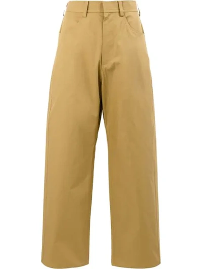 Sofie D'hoore Wide Leg Trousers In Brown
