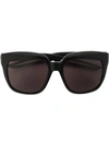 Balenciaga Oversized Sunglasses In Black