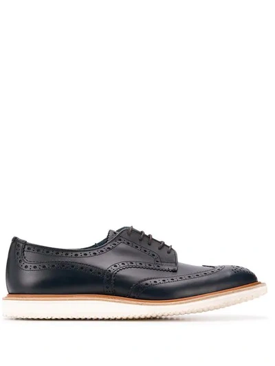 Tricker's Durham Brogues In Blue