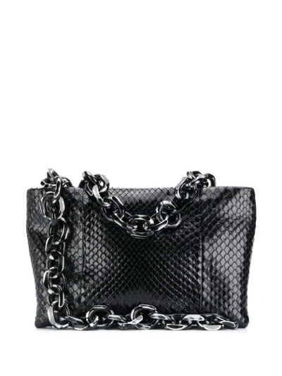 Calvin Klein 205w39nyc Chain-embellished Clutch - Black