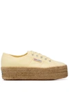Superga 2790 Cotrope Sneakers In Yellow