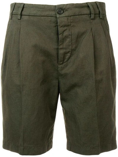 Aspesi Straight-leg Shorts In Green