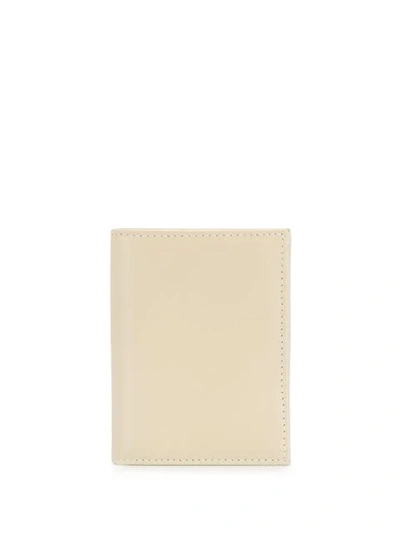 Comme Des Garçons Bifold Cardholder In Neutrals