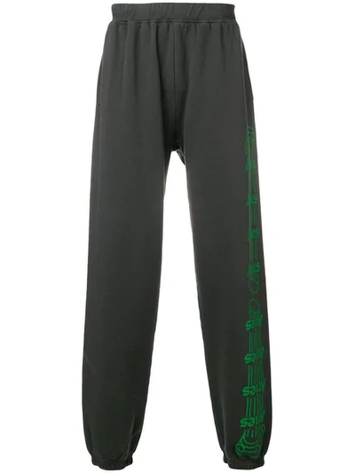 Aries Jogginghose Mit Logo-print - Grau In Grey