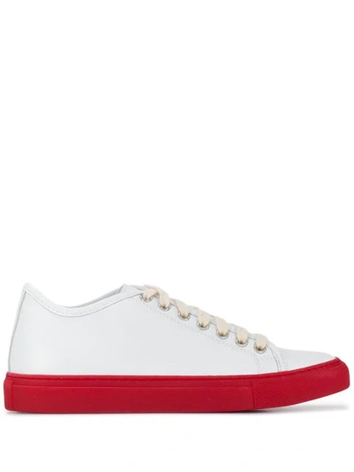 Sofie D'hoore Two Tone Sneakers In Amanita