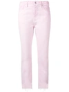 Pt05 Classic Slim-fit Jeans In Pink