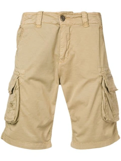 Alpha Industries Classic Cargo Shorts In Brown