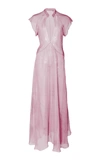 dannijo grace chiffon dress Dannijo Grace Chiffon Silk Dress In Blue