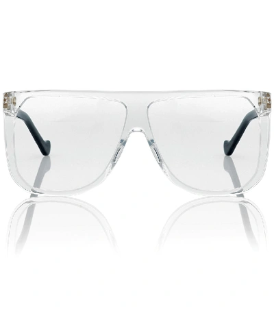 Loewe Filipa Acetate Sunglasses In White