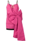 N°21 Minikleid Mit Schleifen In Pink