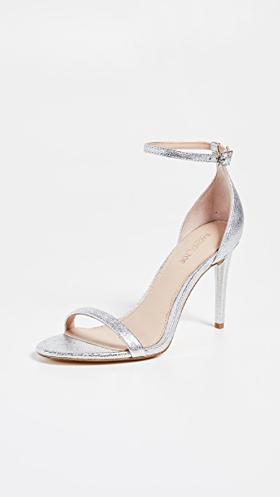 Rachel Zoe Women's Ema Ankle Strap High-heel Sandals In Silver